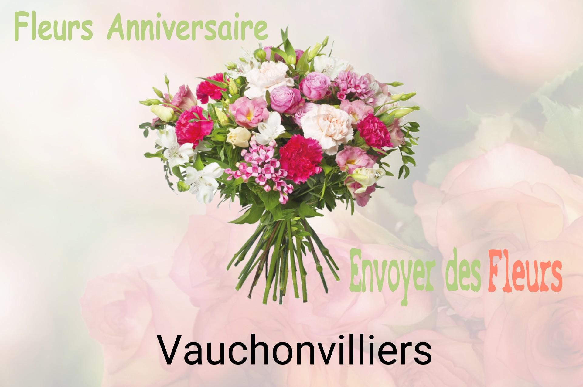 Bouquet de fleurs d’anniversaire livré à Vauchonvilliers